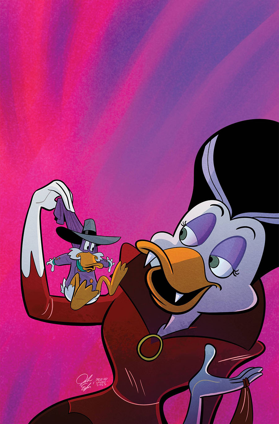 Darkwing Duck Vol 3 #3 Cover L Incentive Jacob Edgar Virgin Cover