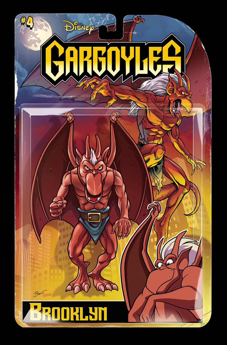 Gargoyles Vol 3 #4 Cover K Incentive Action Figure Variant Cover