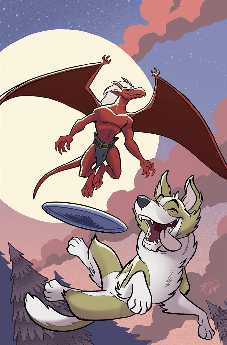 Gargoyles Vol 3 #4 Cover L Incentive Tony Fleecs & Trish Forstner Virgin Cover