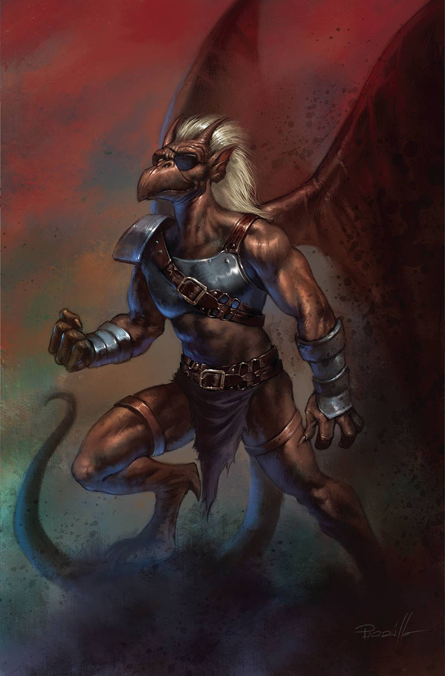 Gargoyles Vol 3 #4 Cover N Incentive Lucio Parrillo Virgin Cover