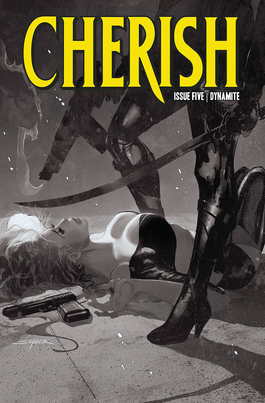 Cherish #5 Cover E Incentive Stuart Sayger Black & White Cover