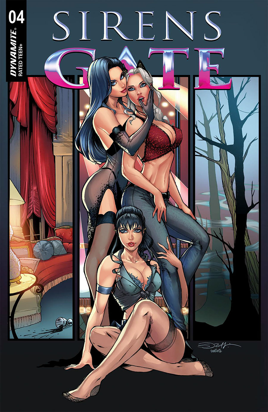 Sirens Gate #4 Cover D Incentive Sorah Sungh Variant Cover