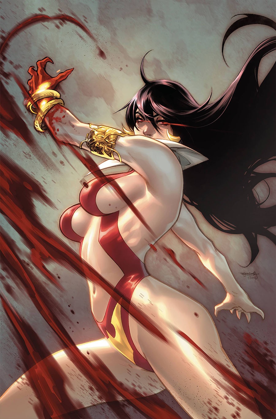 Vampirella Strikes Vol 3 #11 Cover J Incentive Stephen Segovia Virgin Cover