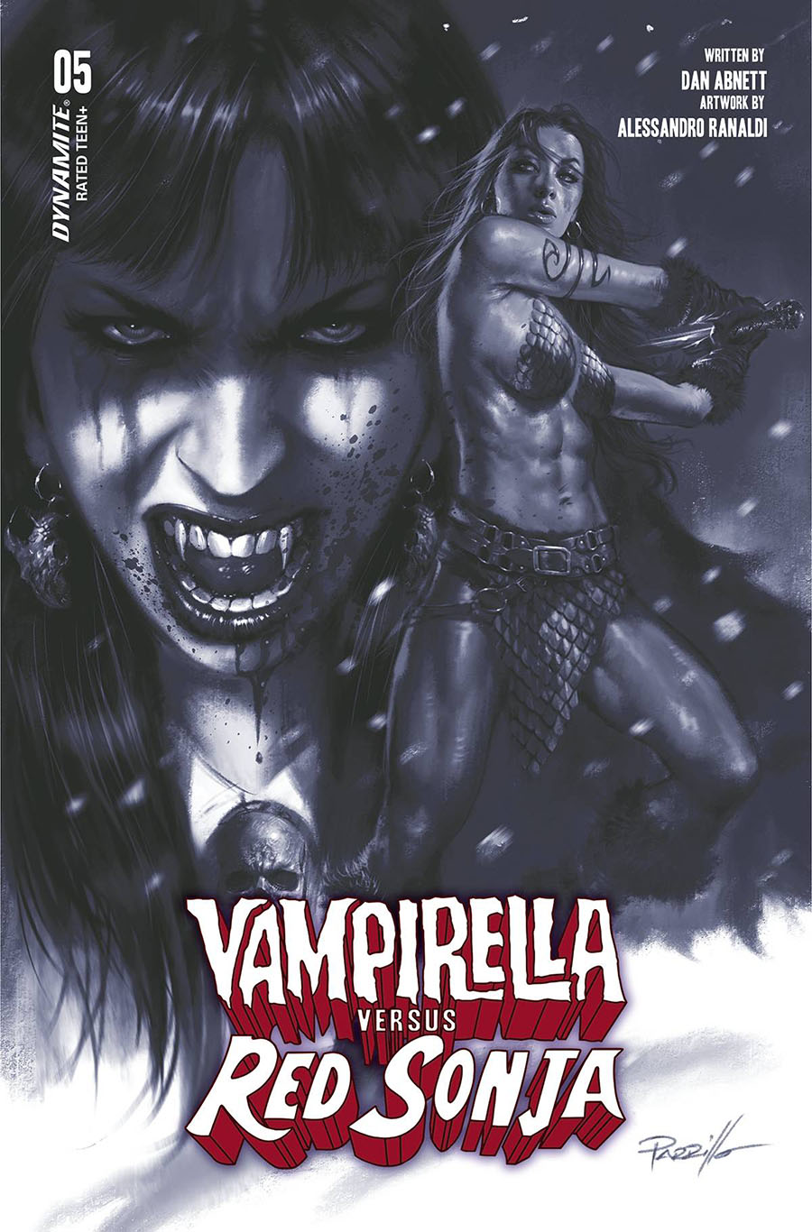 Vampirella vs Red Sonja #5 Cover F Incentive Lucio Parrillo Tint Cover