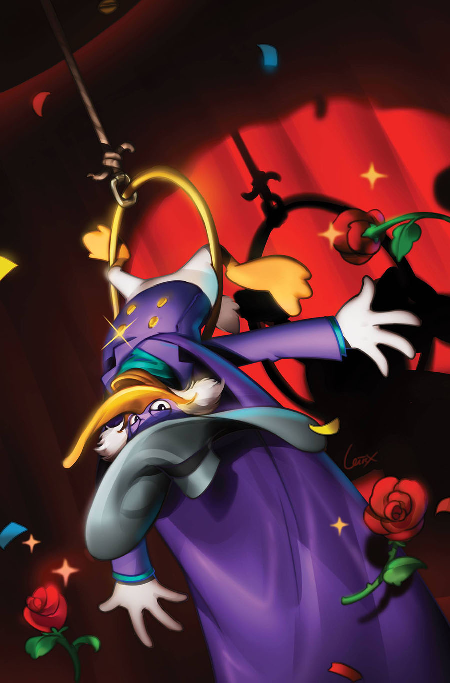 Darkwing Duck Vol 3 #3 Cover R Limited Edition Lesley Leirix Li Virgin Cover