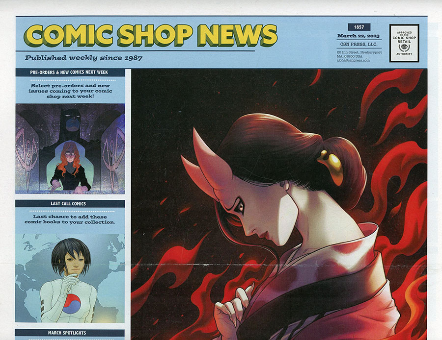 Comic Shop News #1857 - FREE - Limit 1 Per Customer
