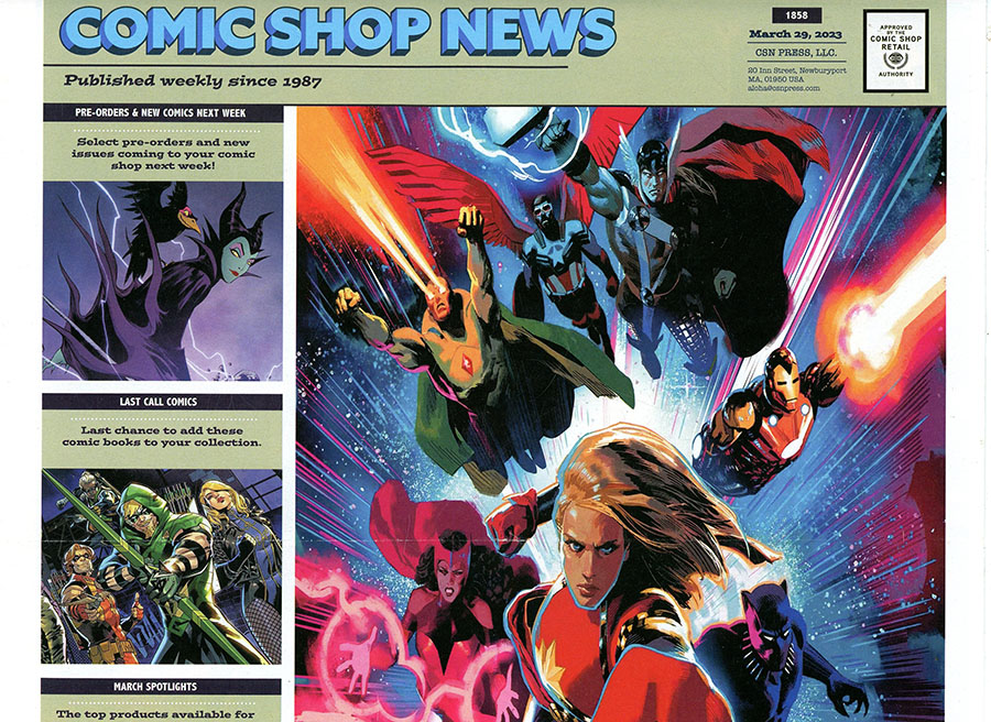 Comic Shop News #1858 - FREE - Limit 1 Per Customer