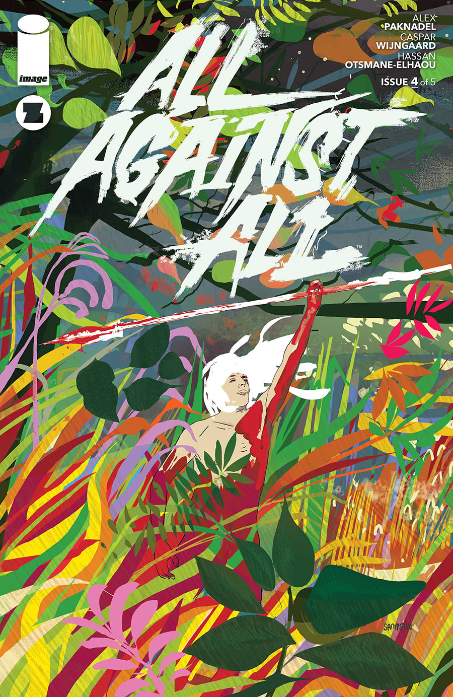 All Against All #4 Cover C Incentive Alison Sampson Variant Cover