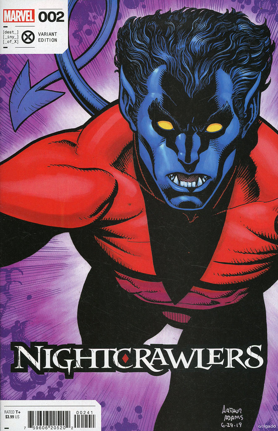 Nightcrawlers #2 Cover D Incentive Arthur Adams Variant Cover (Sins Of Sinister Tie-In)