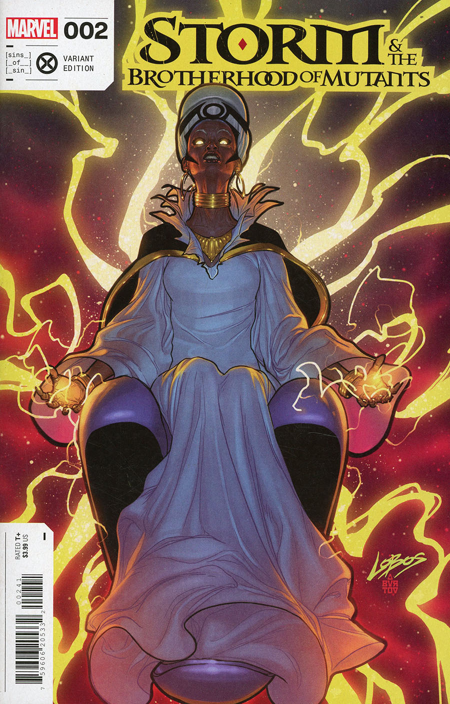 Storm And The Brotherhood Of Mutants #2 Cover E Incentive Ramon Villalobos Variant Cover (Sins Of Sinister Tie-In)