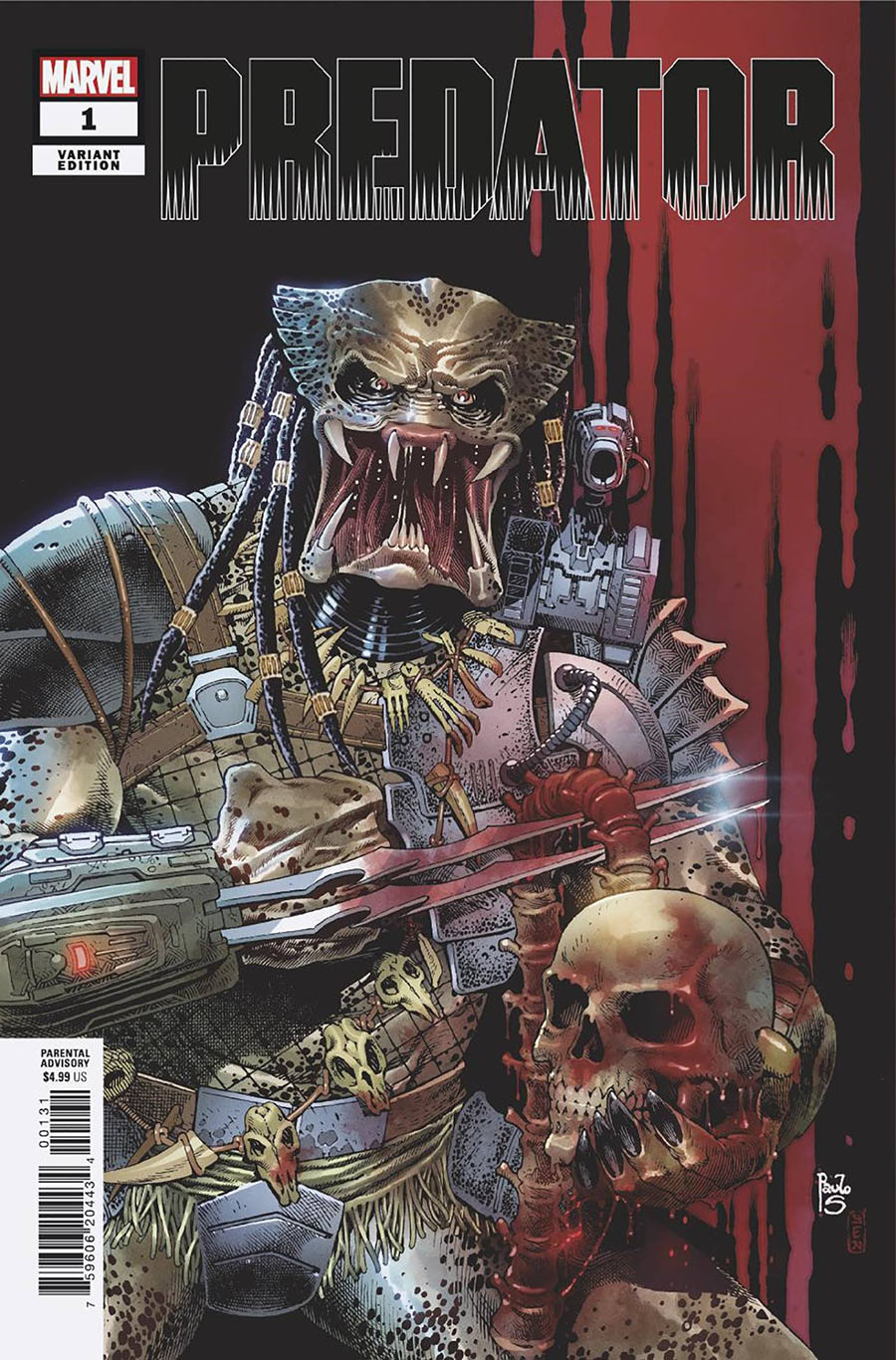 Predator Vol 4 #1 Cover C Incentive Paulo Siqueira Variant Cover