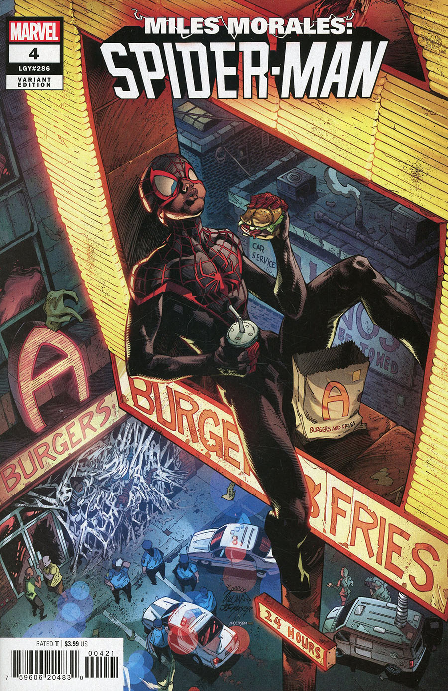 Miles Morales Spider-Man Vol 2 #4 Cover D Incentive Ryan Stegman Variant Cover
