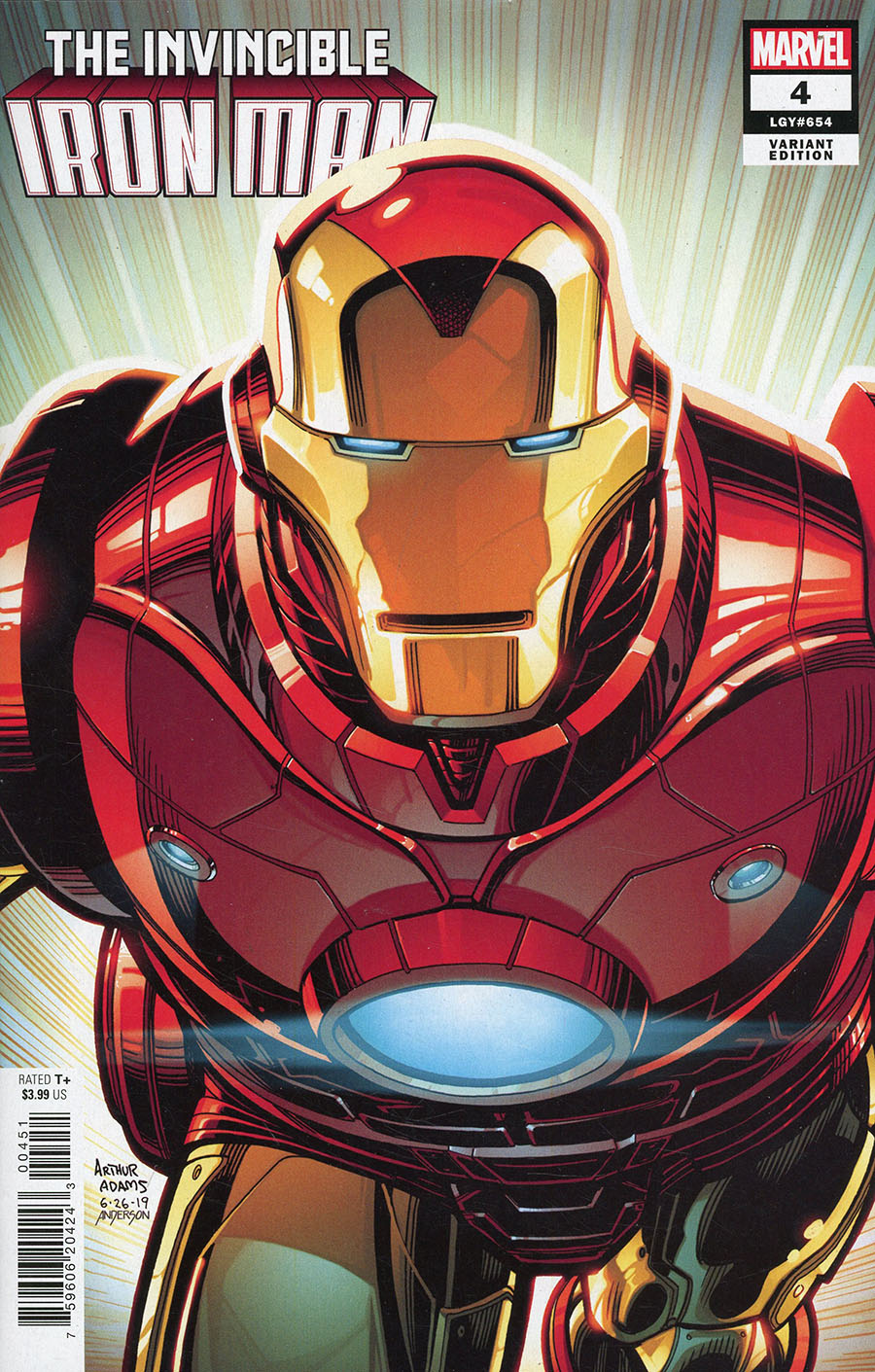 Invincible Iron Man Vol 4 #4 Cover E Incentive Arthur Adams Variant Cover