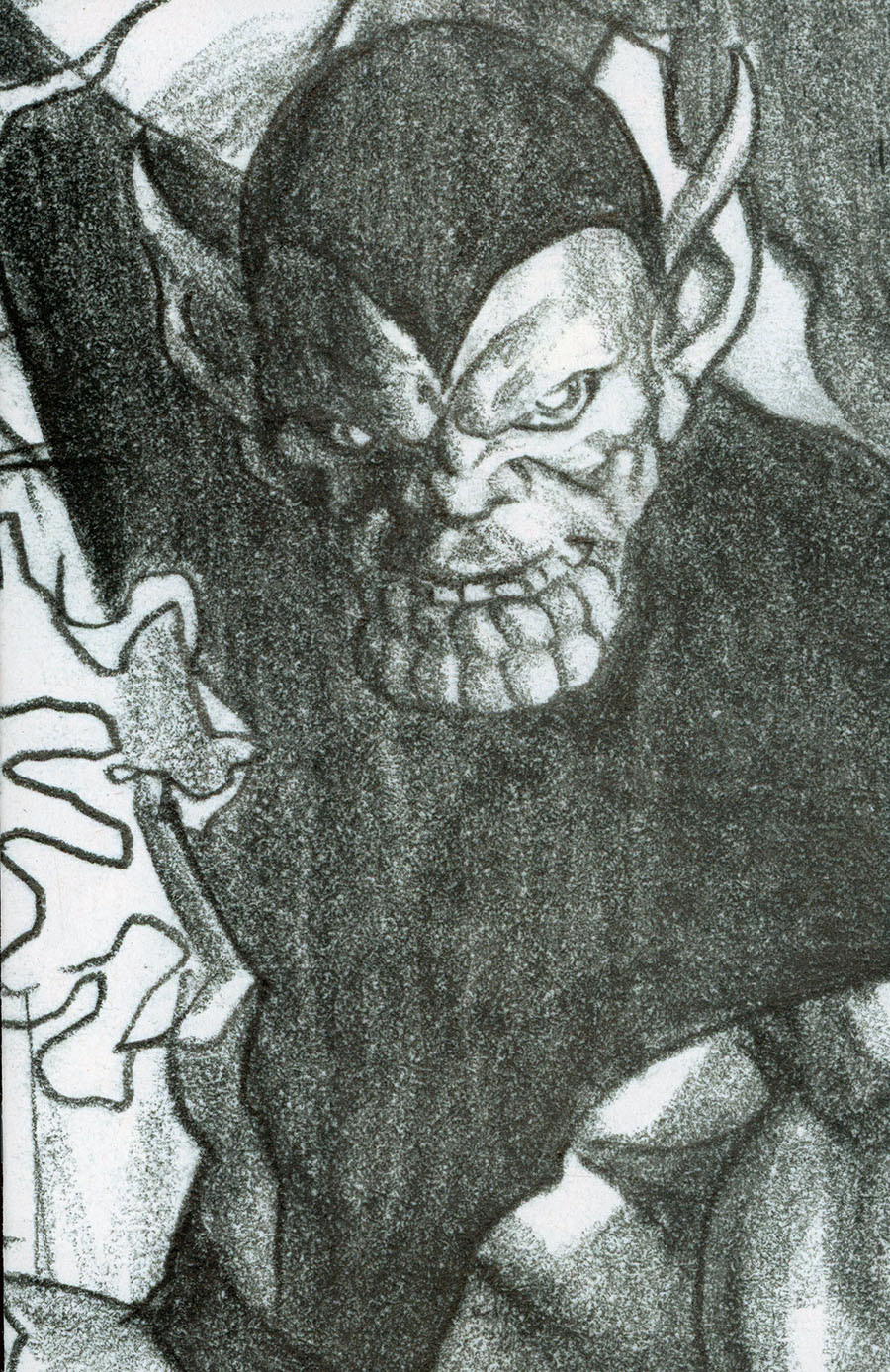 Fantastic Four Vol 7 #5 Cover E Incentive Alex Ross Timeless Super-Skrull Virgin Sketch Cover