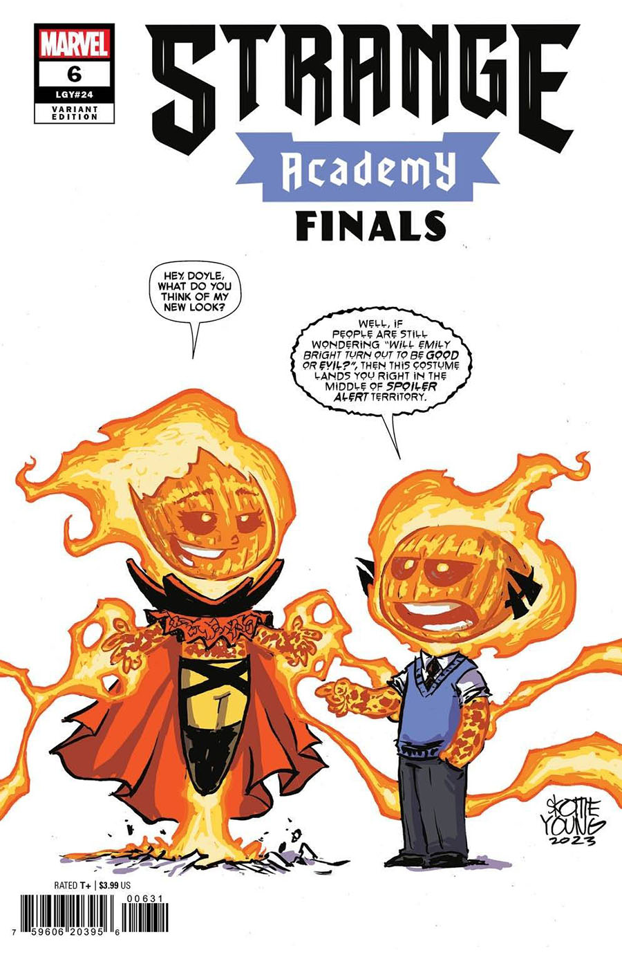 Strange Academy Finals #6 Cover D Incentive Skottie Young Variant Cover