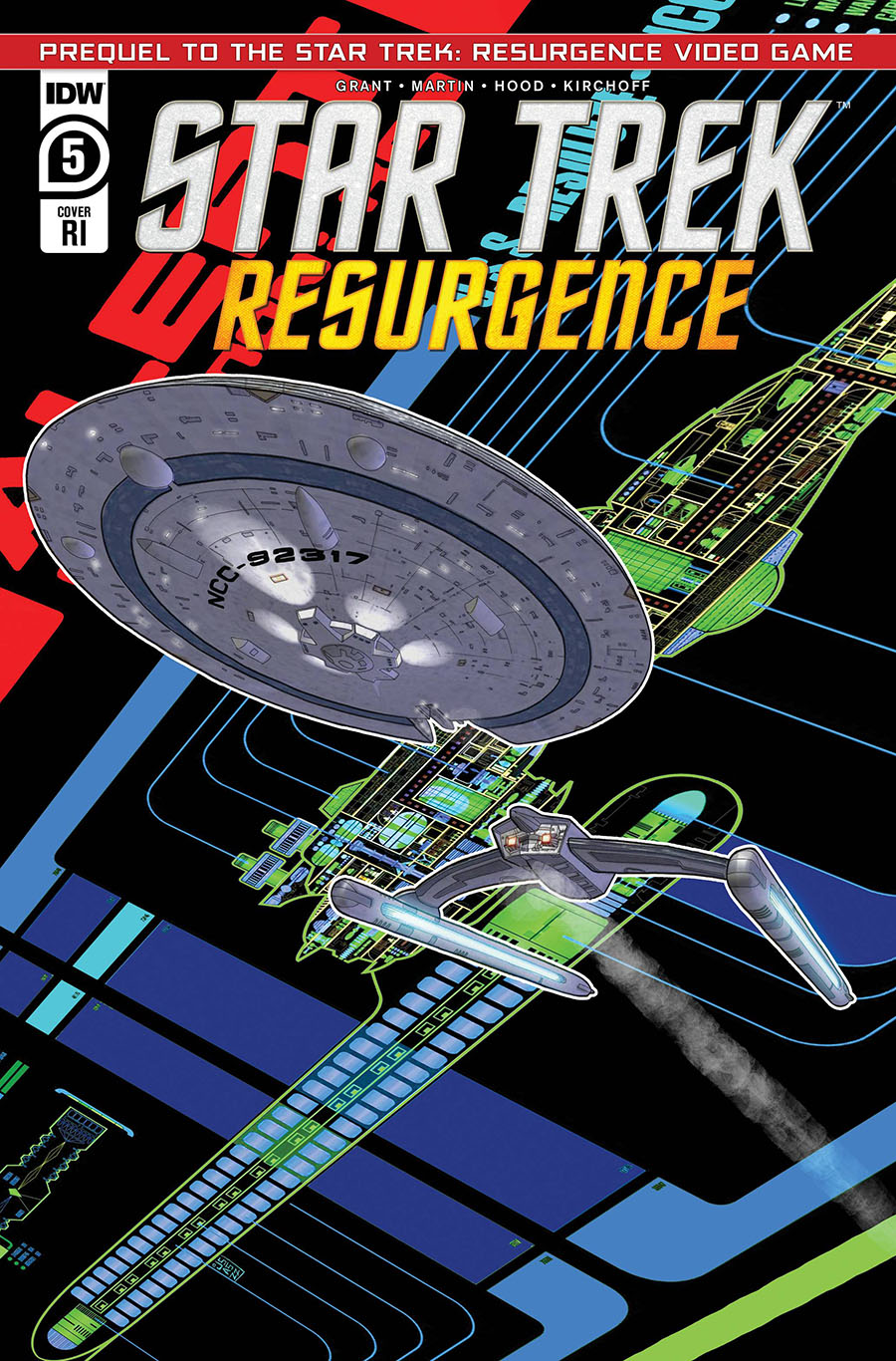 Star Trek Resurgence #5 Cover C Incentive Jamie Sullivan Variant Cover