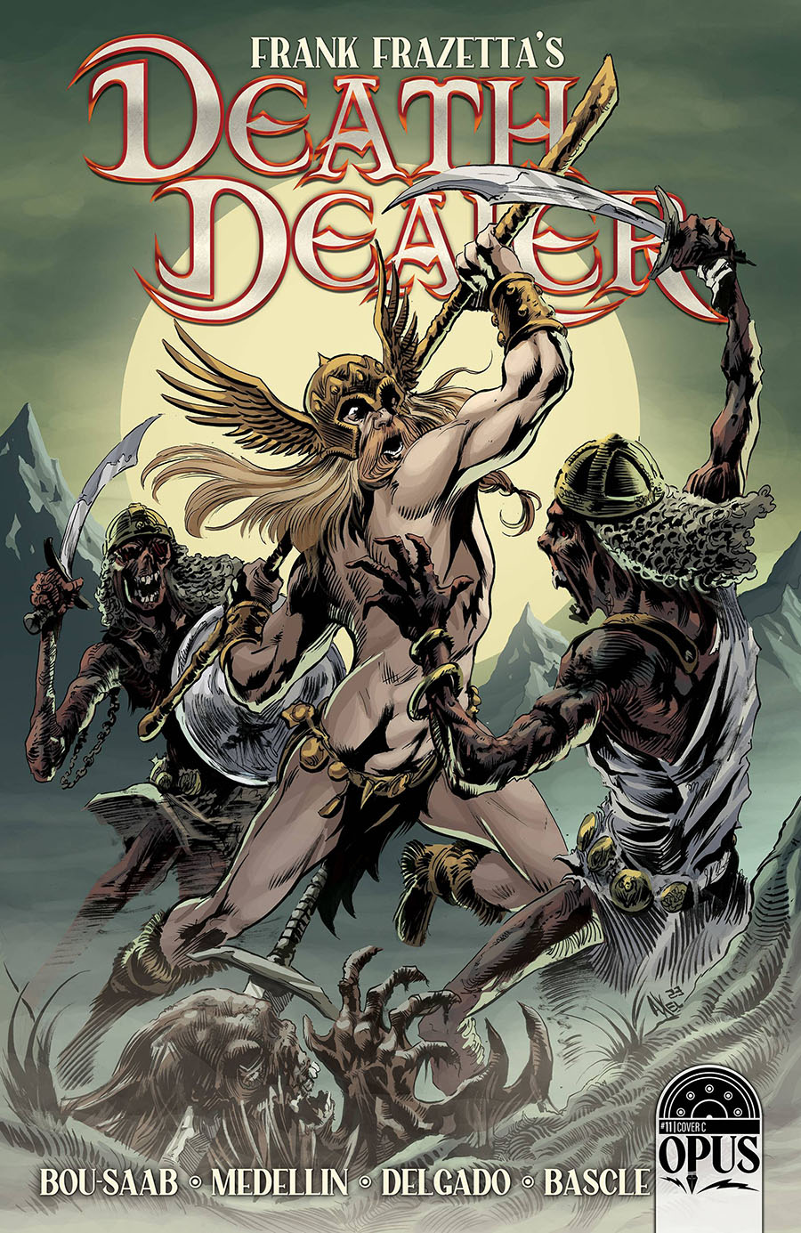 Frank Frazettas Death Dealer Vol 2 #11 Cover C Incentive Axel Medellin Variant Cover