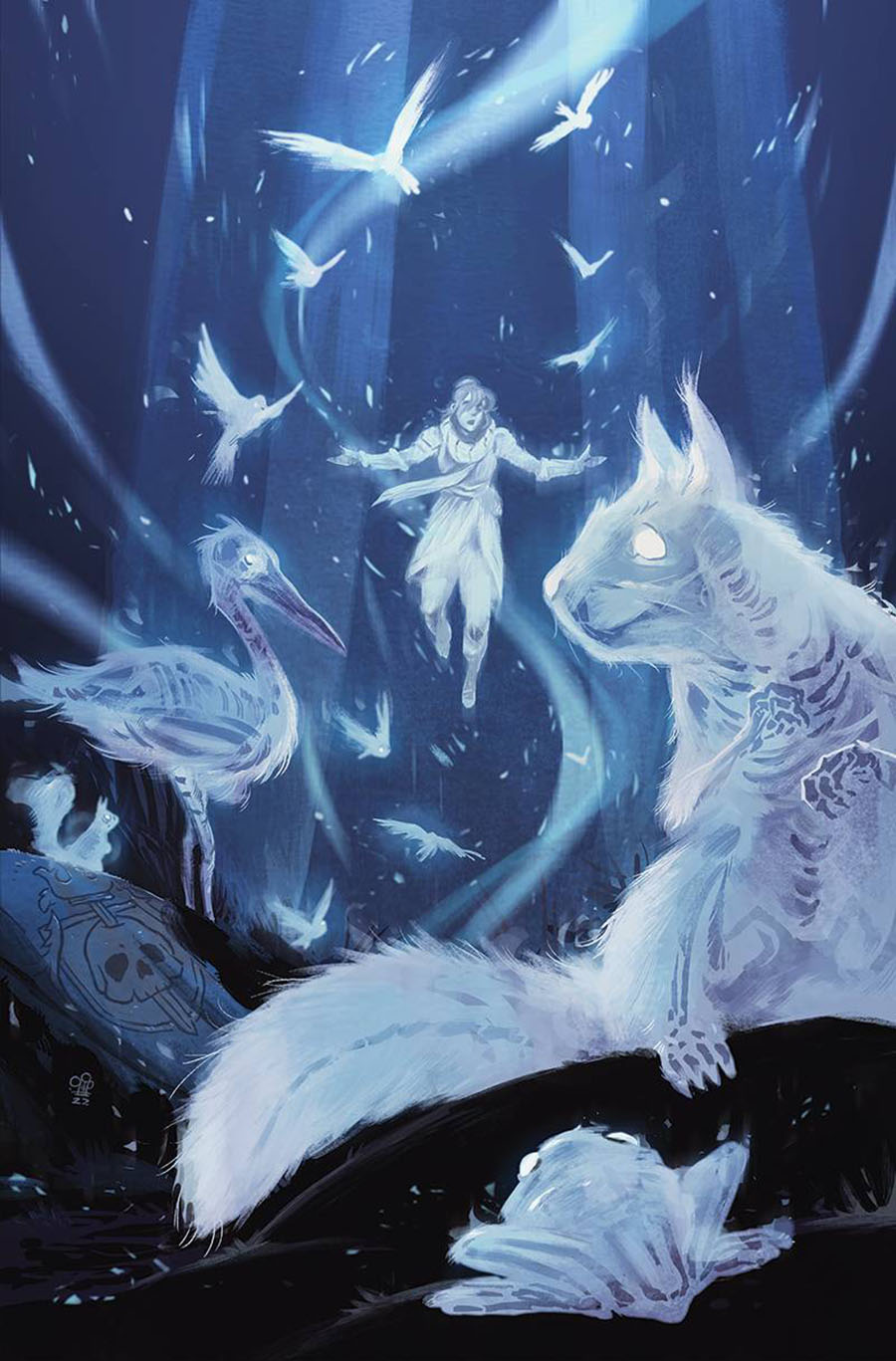 Songs For The Dead Afterlife #1 Cover D Incentive Michael Dialynas Virgin Variant Cover
