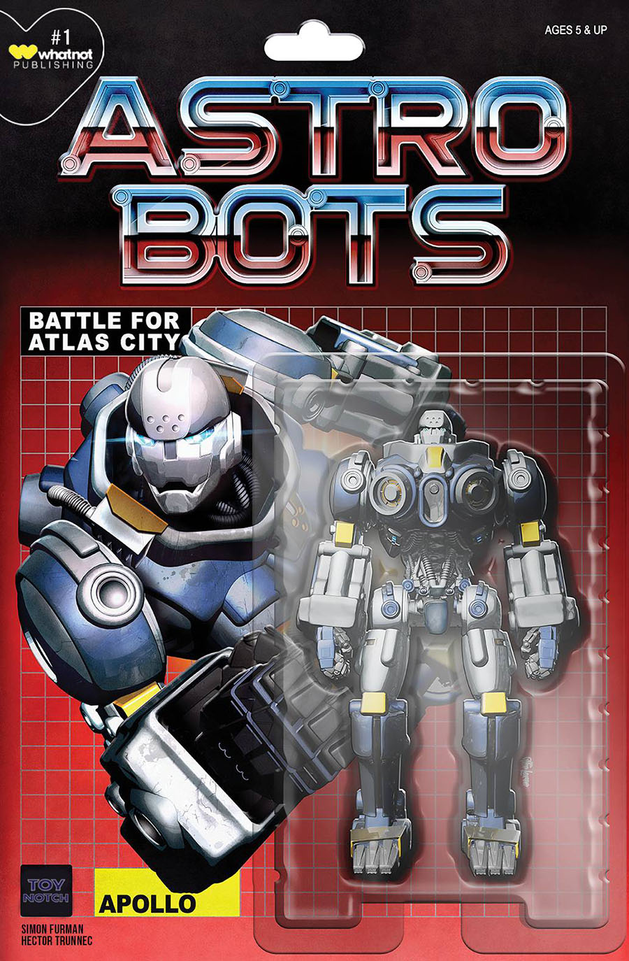 Astrobots #1 Cover F Incentive Hal Laren Action Figure Homage Variant Cover