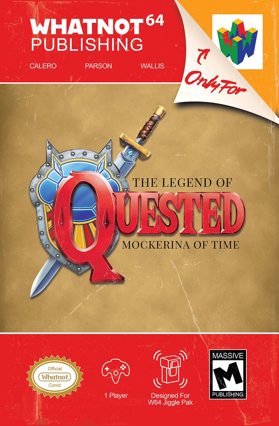 Quested #4 Cover D Variant Trevor Richardson Legend Of Zelda Homage Cover