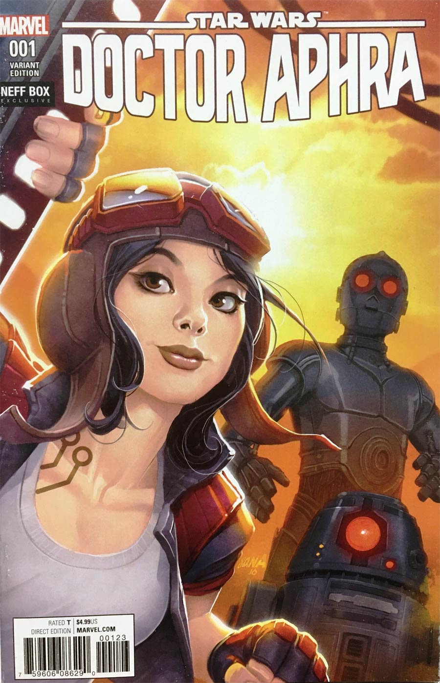 Star Wars Doctor Aphra #1 Cover I Neff Box Exclusive Variant Cover