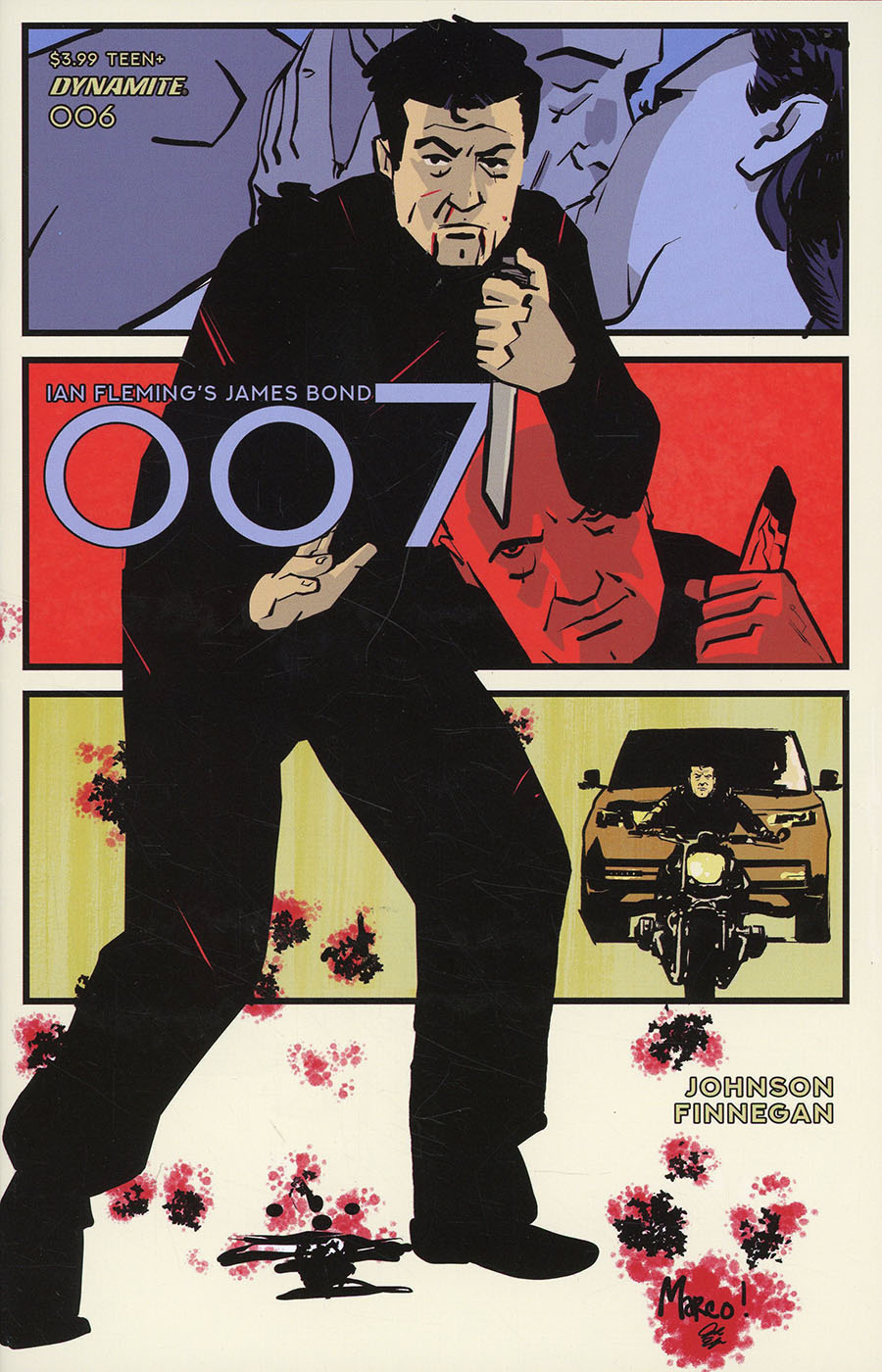 007 #6 Cover J Variant Marco Finnegan Cover