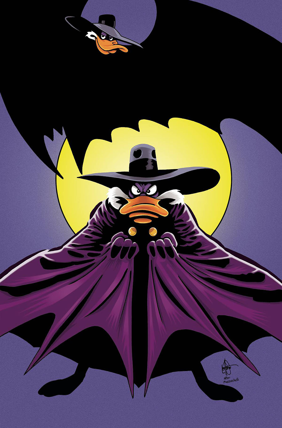 Darkwing Duck Vol 3 #1 Cover Z-J Incentive Ken Haeser Homage Virgin Cover