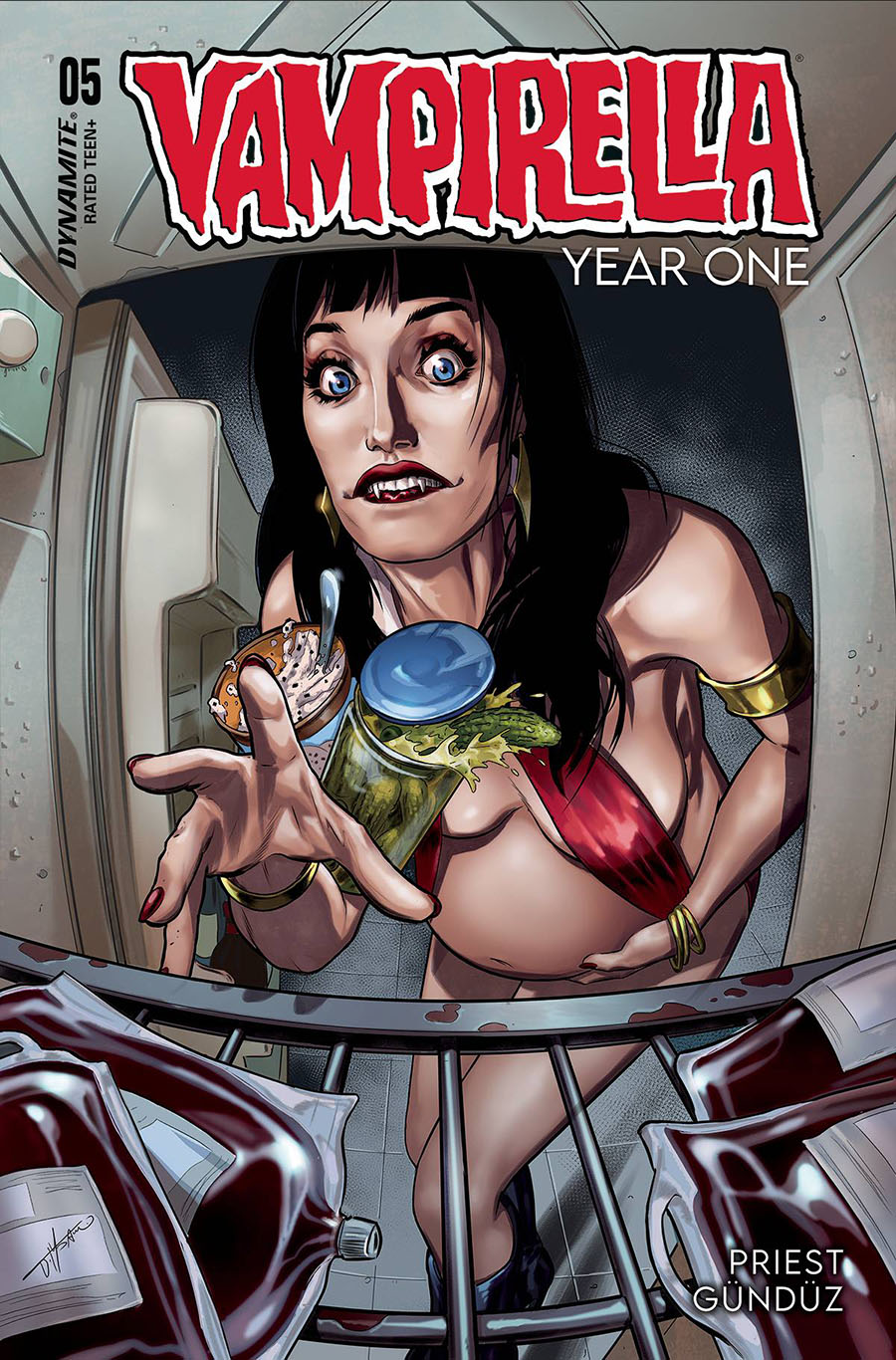 Vampirella Year One #5 Cover M Variant Giovanni Timpano Cover