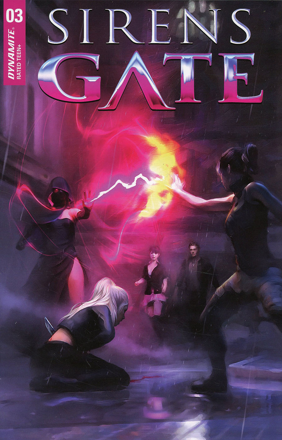 Sirens Gate #3 Cover E Variant Shannon Maer Showdown Cover