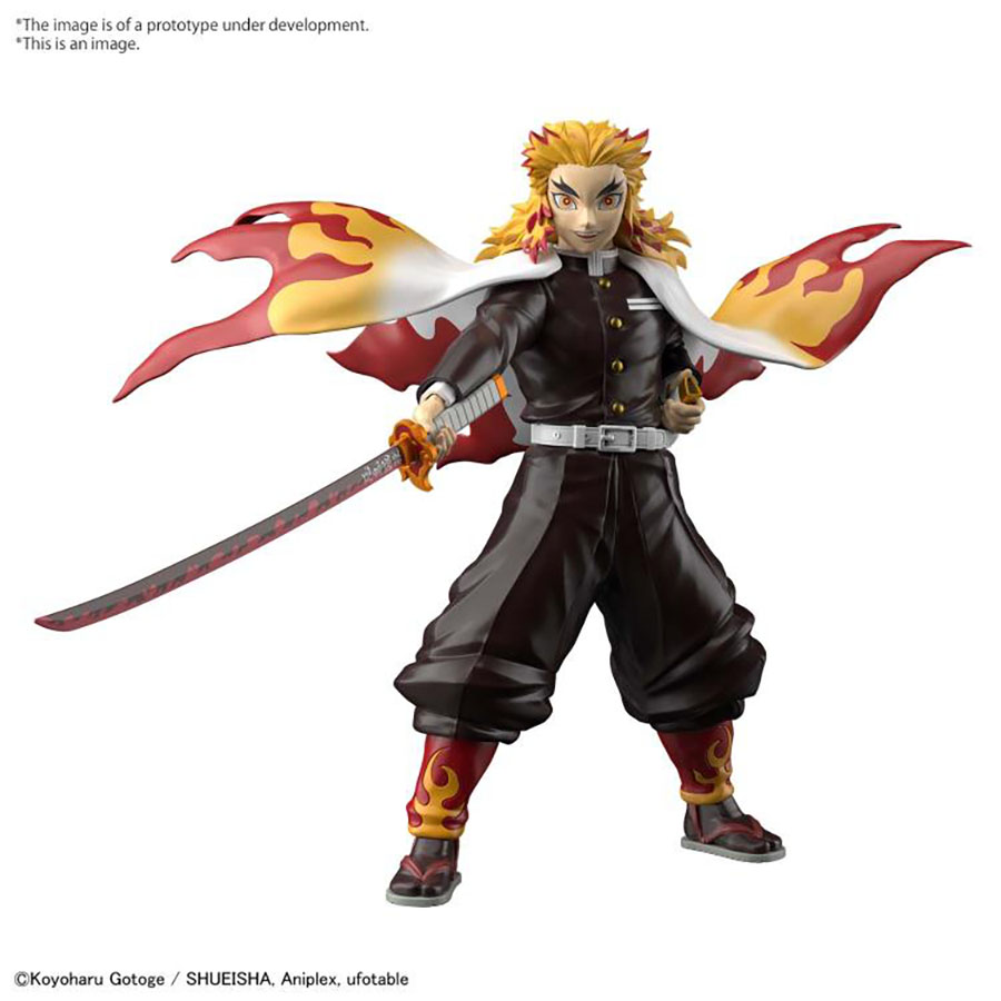 Demon Slayer Kimetsu No Yaiba Model Kit - Kyojuro Rengoku