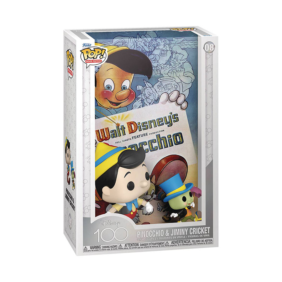 POP Movie Poster Disney Pinocchio Vinyl Figure