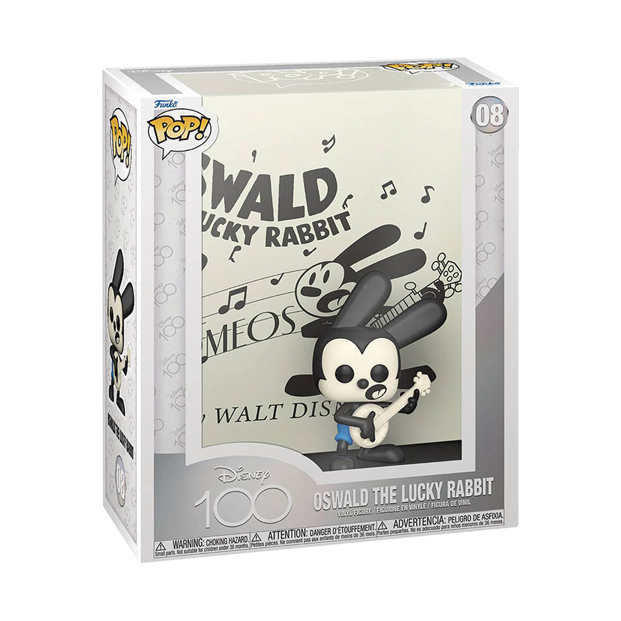 POP Art Cover D100 Oswald The Lucky Rabbit Vinyl Figure