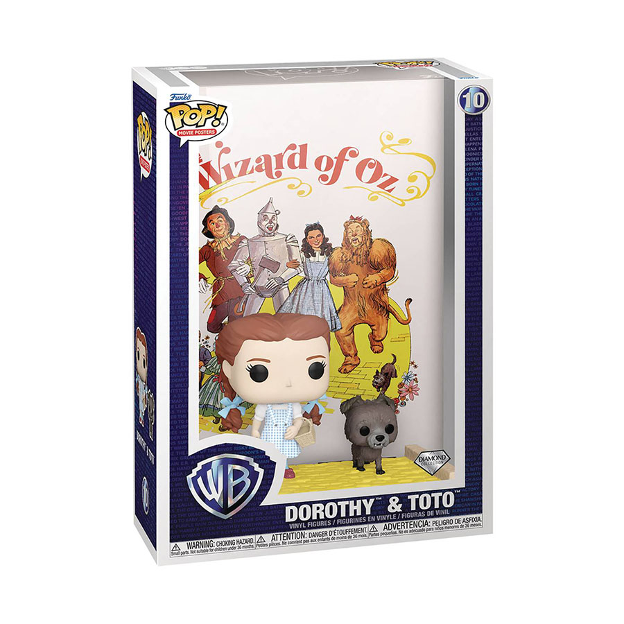 POP Movie Posters Wizard Of Oz Dorothy And Toto Vinyl Figure