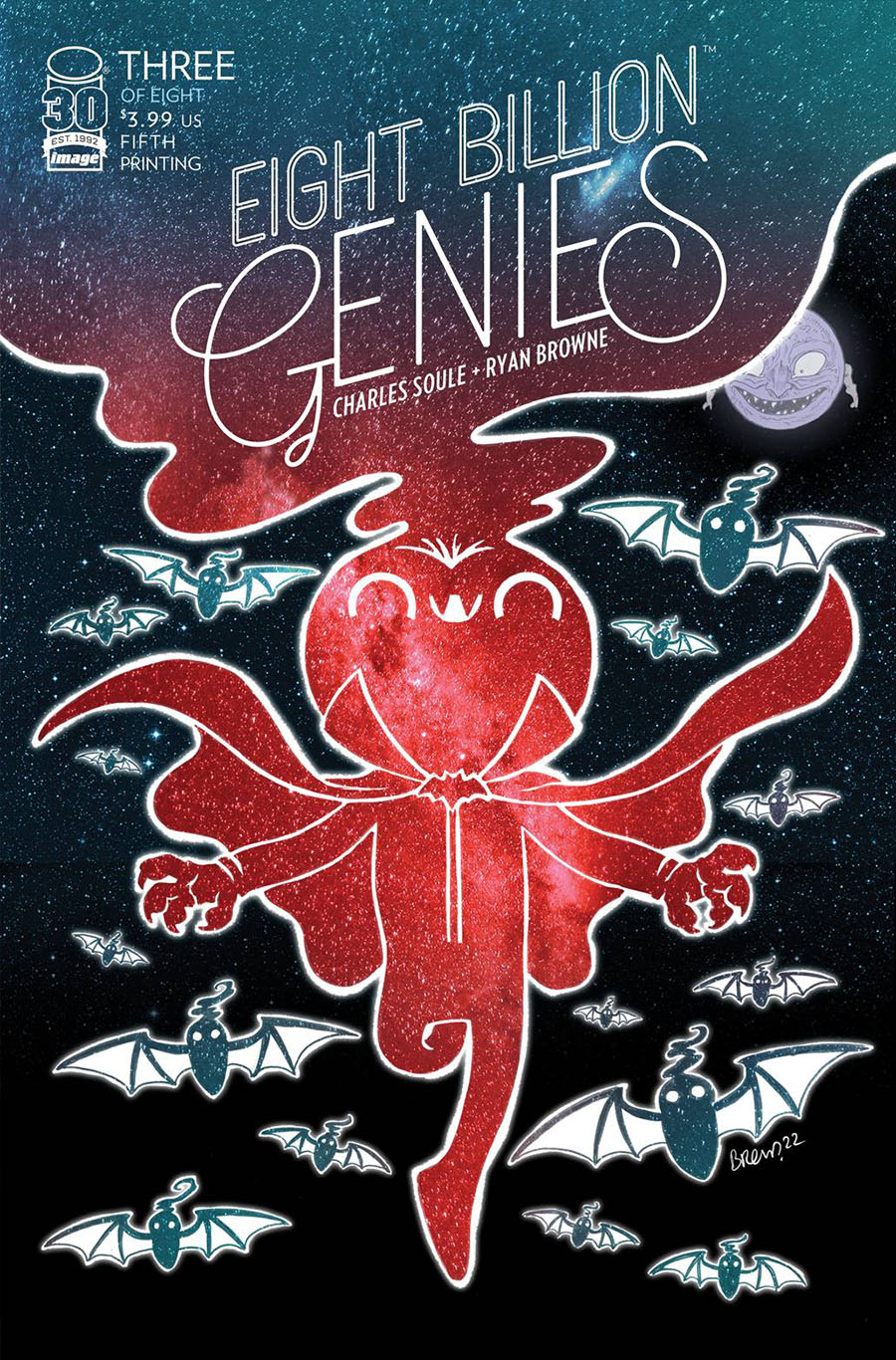 Eight Billion Genies #3 Cover F 5th Ptg
