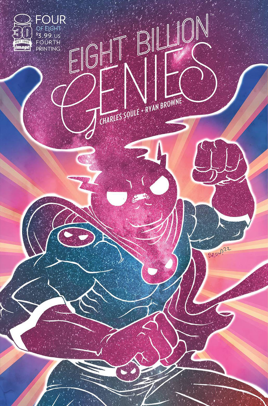 Eight Billion Genies #4 Cover E 4th Ptg