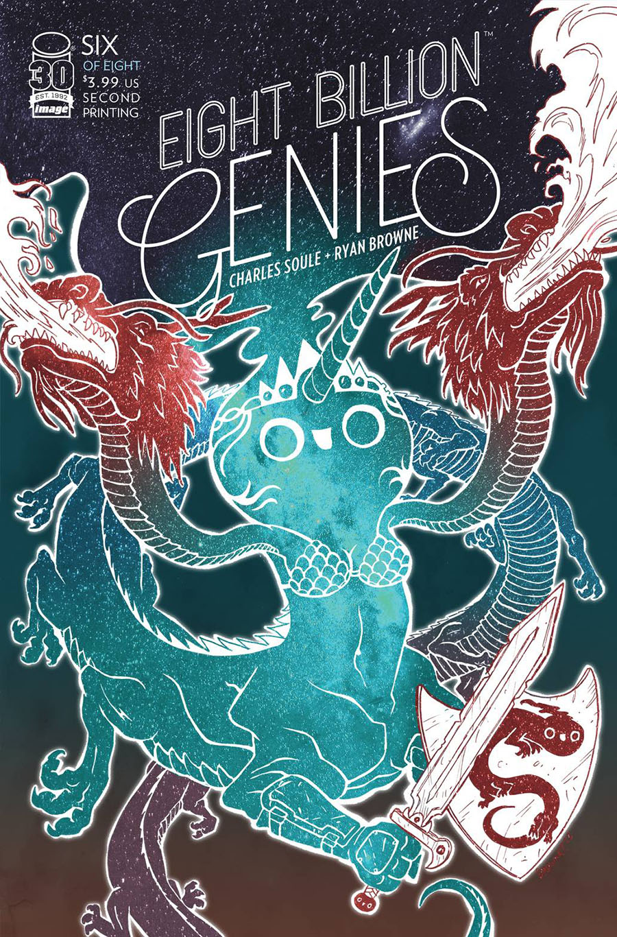 Eight Billion Genies #6 Cover C 2nd Ptg