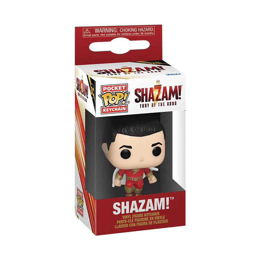 POP Keychain SHAZAM Fury Of The Gods - SHAZAM