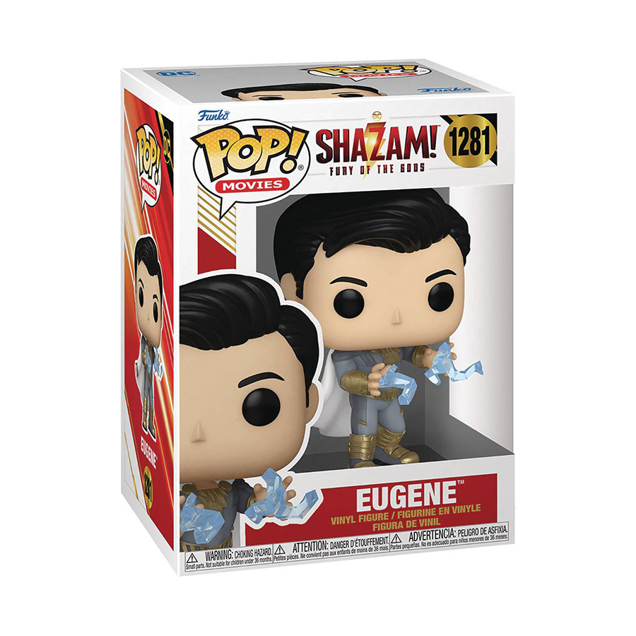 POP Movies SHAZAM Fury Of The Gods Eugene Vinyl Figure