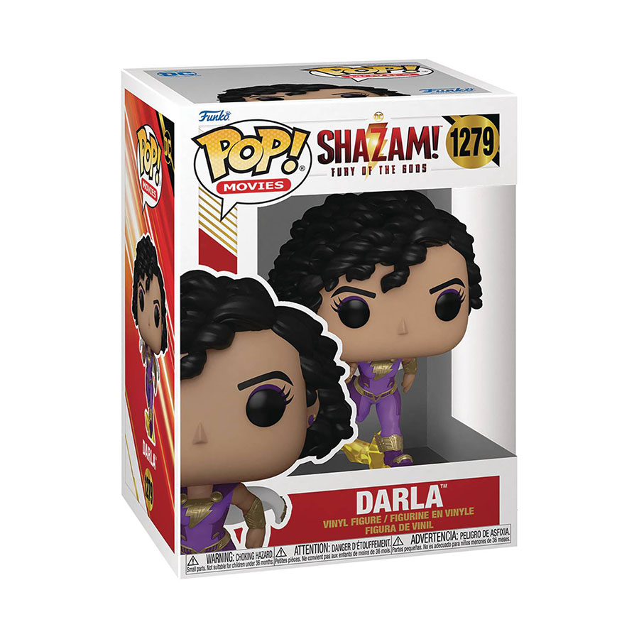 POP Movies SHAZAM Fury Of The Gods Darla Vinyl Figure