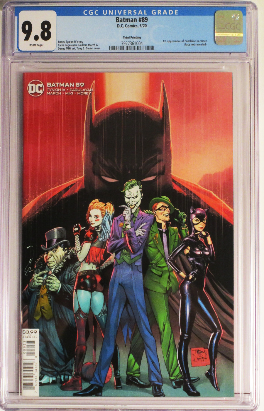 Batman Vol 3 #89 Cover F CGC 9.8 3rd Ptg