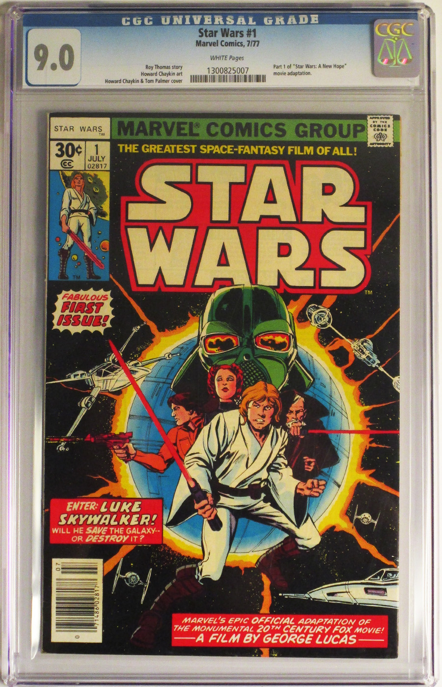 Star Wars (Marvel) Vol 1 #1 Cover F CGC 9.0 Regular Edition