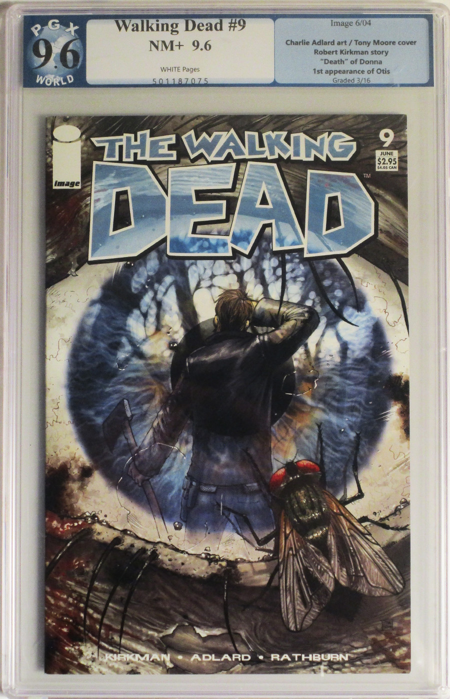 Walking Dead #9 Cover B PGX 9.6