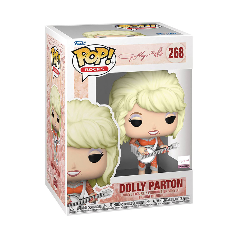 POP Rocks Dolly Parton Vinyl Figure