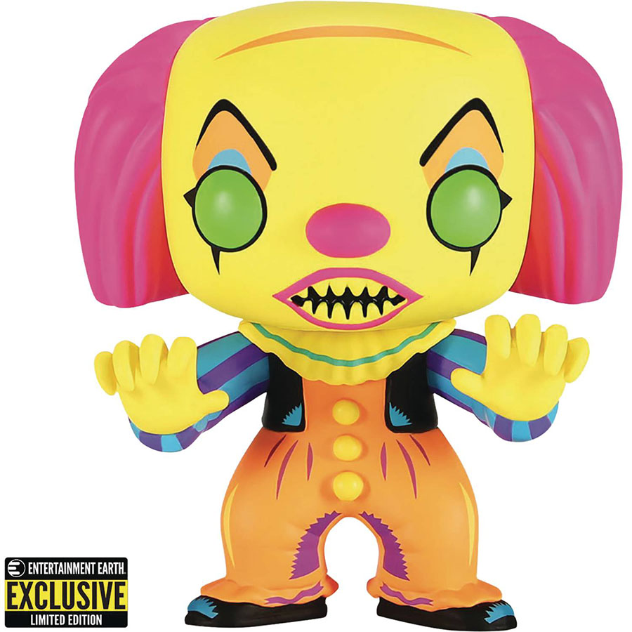 POP It (1990) Pennywise Black Light Vinyl Figure