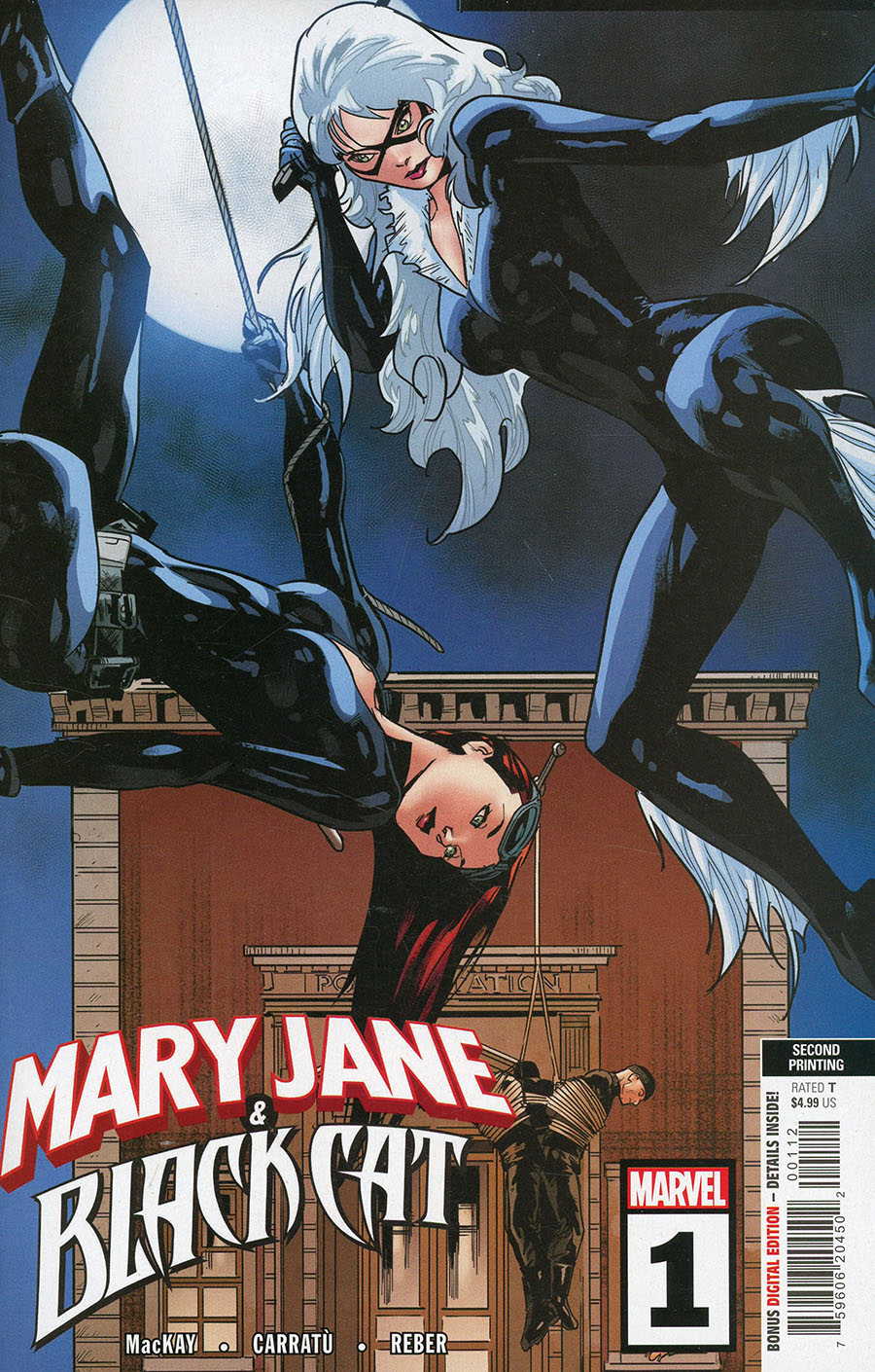 Mary Jane And Black Cat #1 Cover H 2nd Ptg Jan Bazaldua Variant Cover