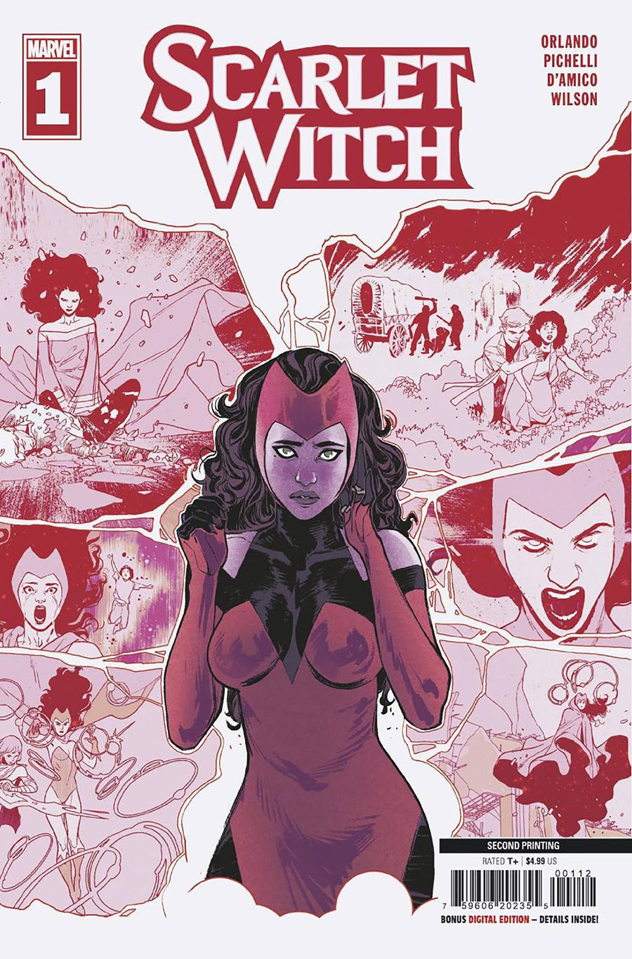 Scarlet Witch Vol 3 #1 Cover J 2nd Ptg Sara Pichelli Variant Cover