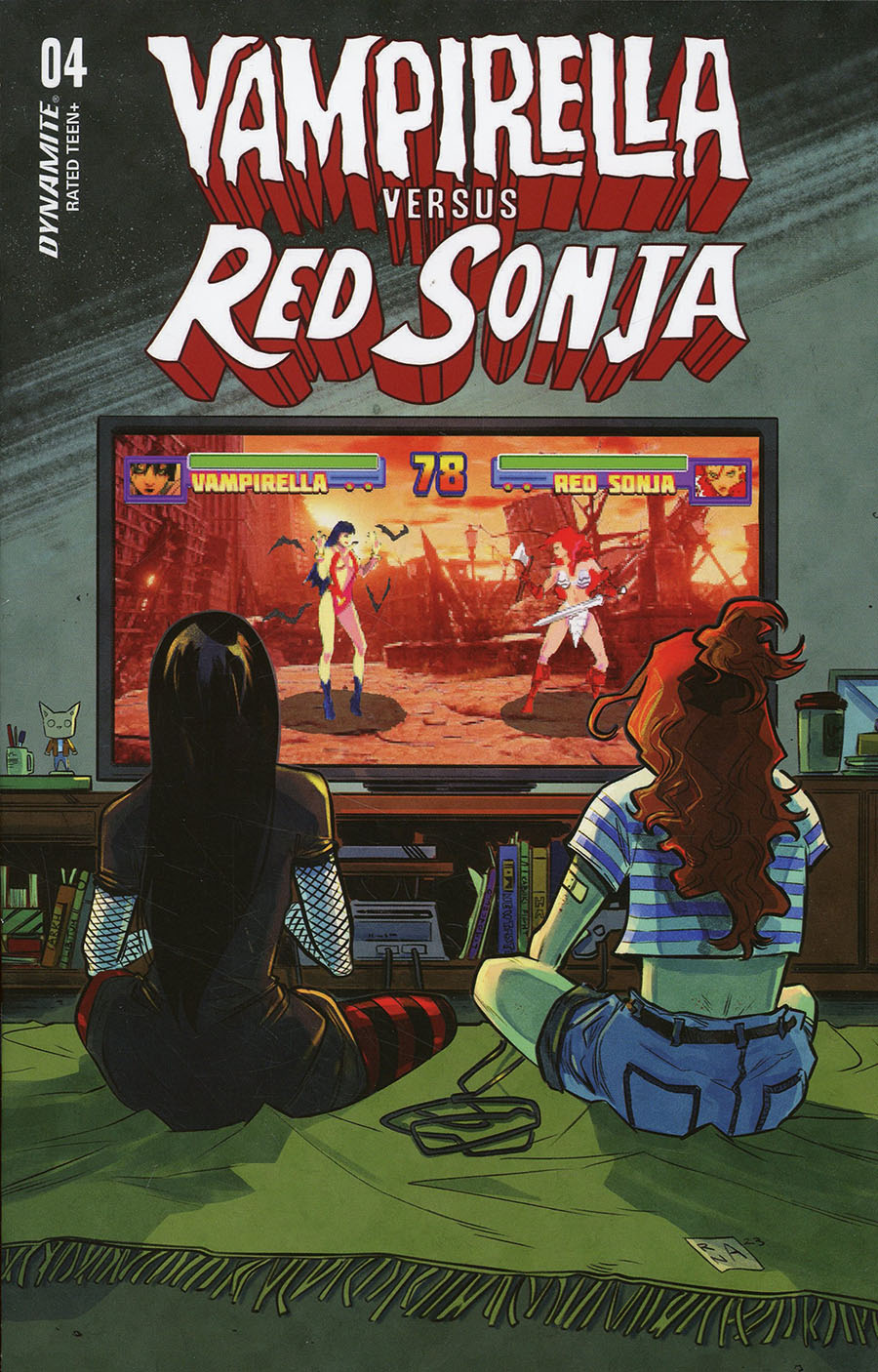 Vampirella vs Red Sonja #4 Cover L Variant Alessandro Ranaldi Cover