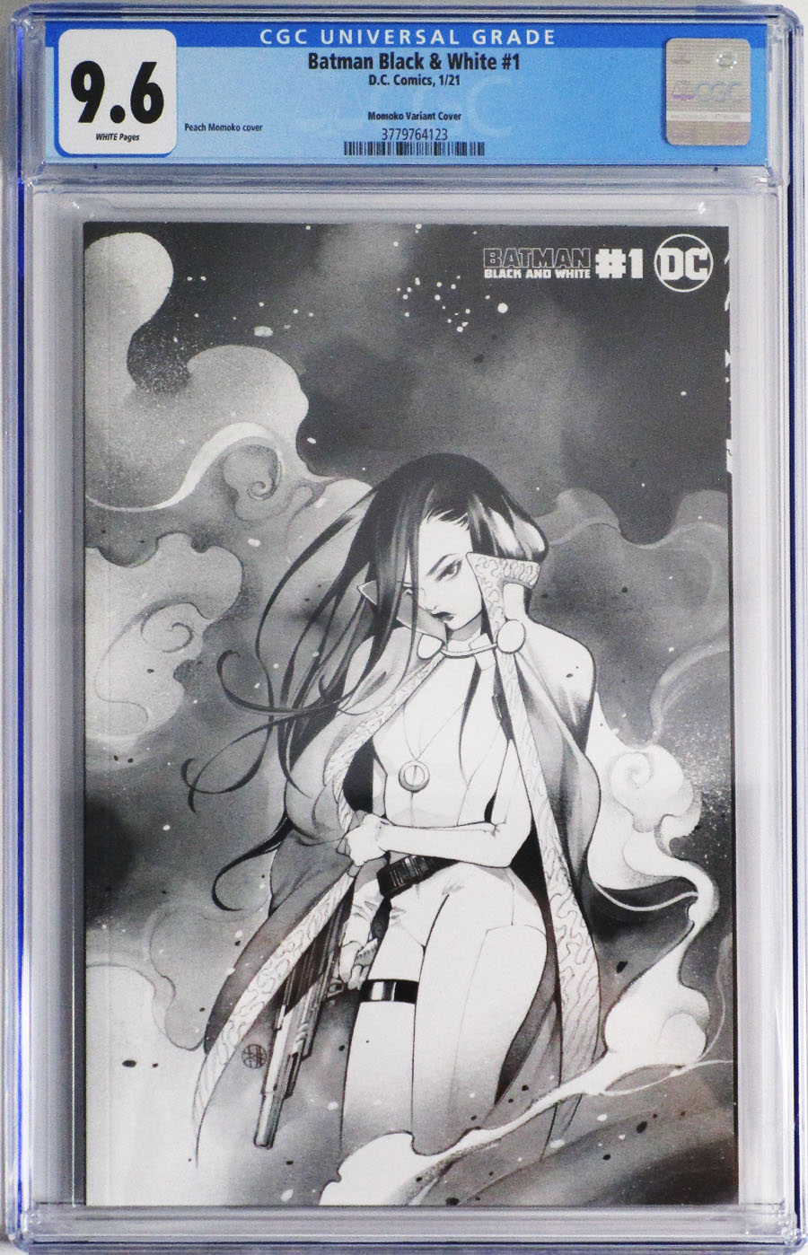 Batman Black & White Vol 3 #1 Cover K DF Peach Momoko Cover CGC 9.6
