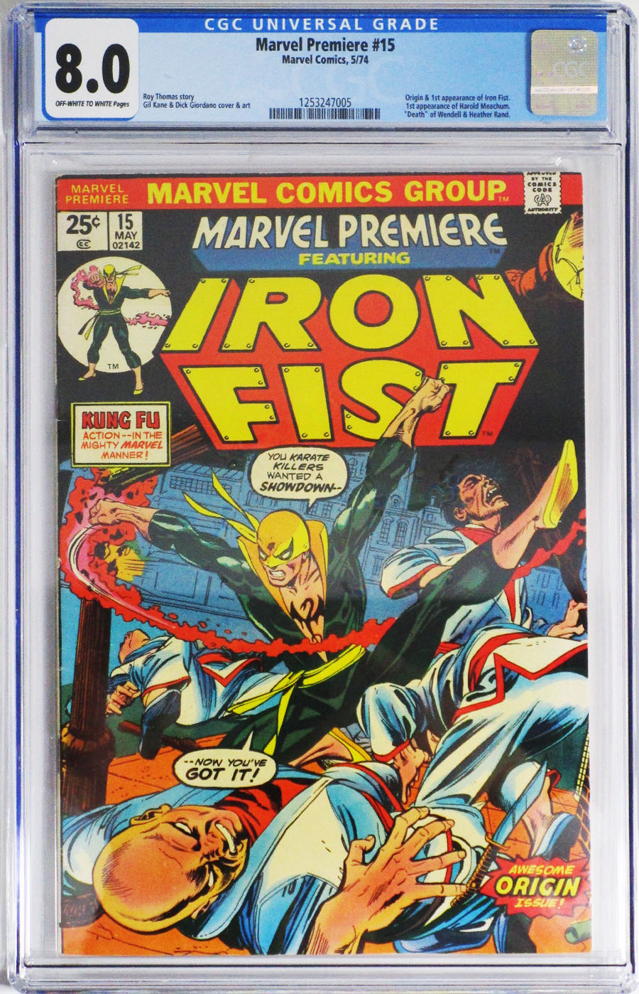 Marvel Premiere #15 Cover B CGC 8.0