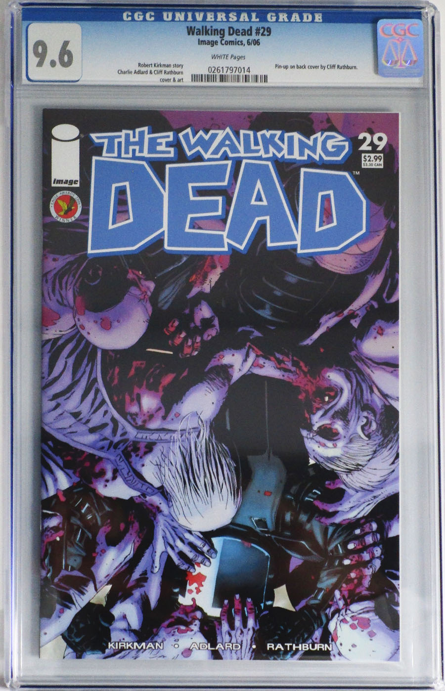 Walking Dead #29 Cover B CGC 9.6